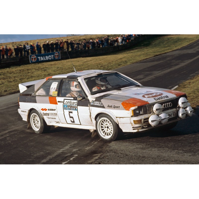 Audi quattro GR4 wheel arch extentions